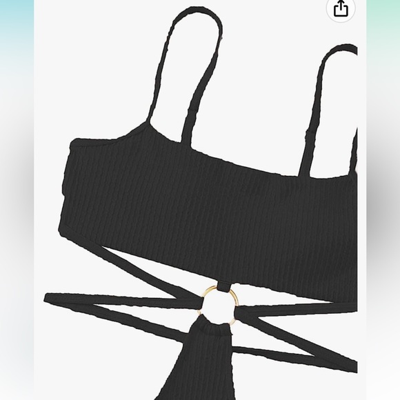 Flatter Me ring linked cut out one piece - Picture 4 of 15